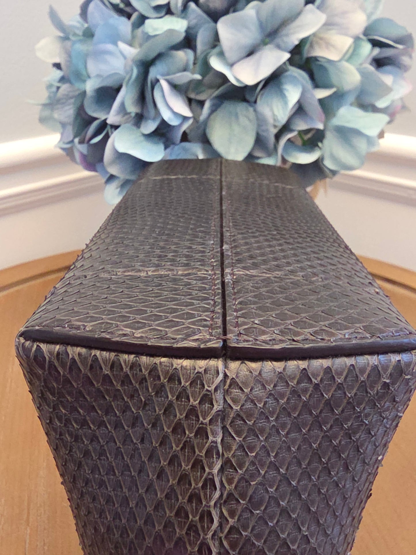 Fendi First Small Python Clutch Bag
