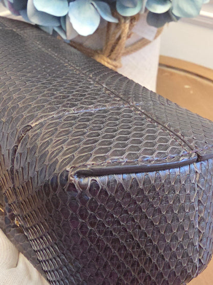 Fendi First Small Python Clutch Bag
