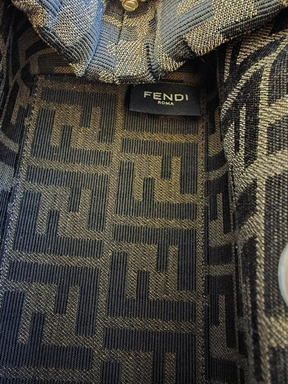 Fendi First Small Python Clutch Bag