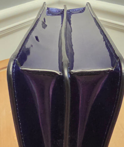 Bvlgari Serpenti Forever Patent Leather Shoulder Bag | Sapphire Blue