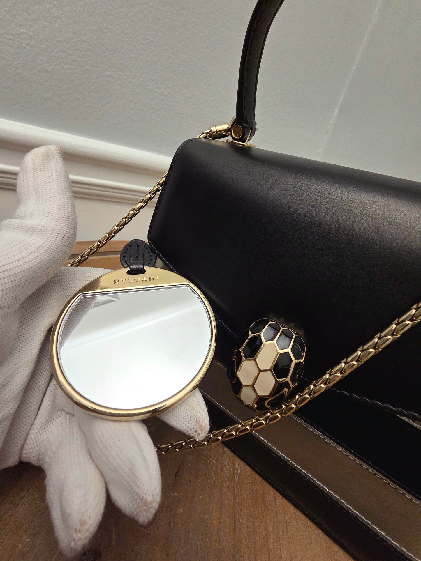 Bvlgari Serpenti Forever Top Handle Bag