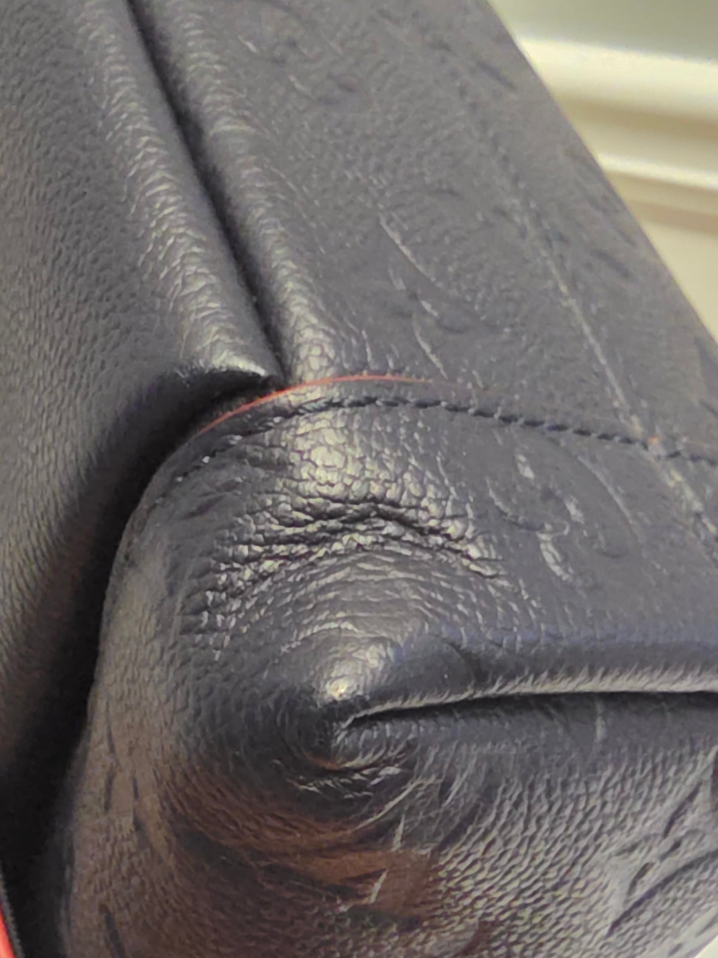 Louis Vuitton Blanche MM — Blue Monogram Empreinte Leather