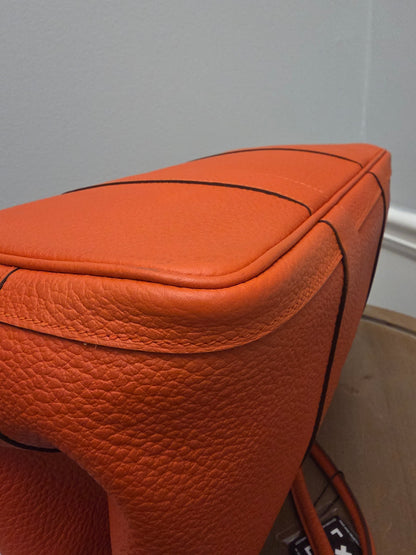 Hermès Garden Party 36 in Orange Negonda — Quiet Luxury Icon