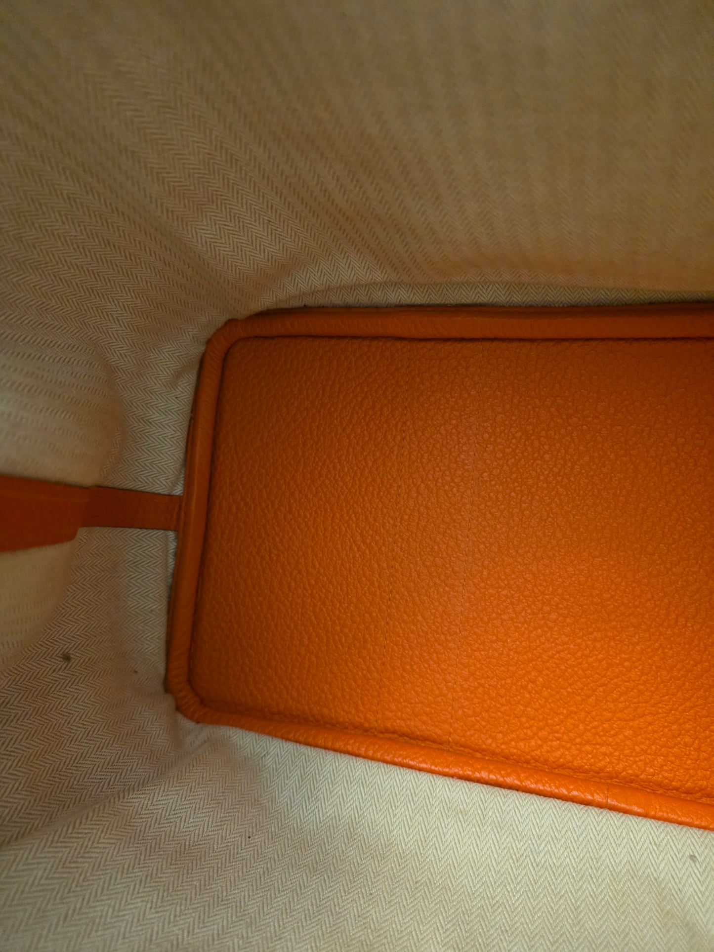 Hermès Garden Party 36 in Orange Negonda — Quiet Luxury Icon