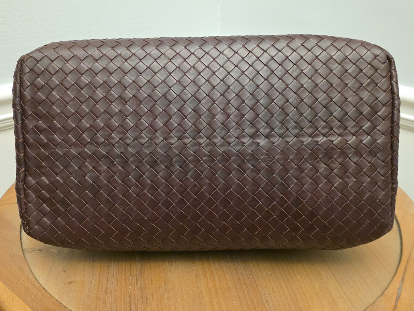 Bottega Veneta Large Roma Intrecciato Tote | Espresso Brown)