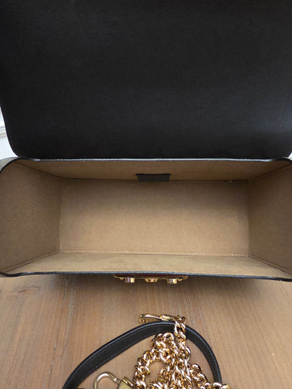 Gucci Bamboo Top Handle Bag GG Supreme Canvas | Tiny Rich Aunt Energy