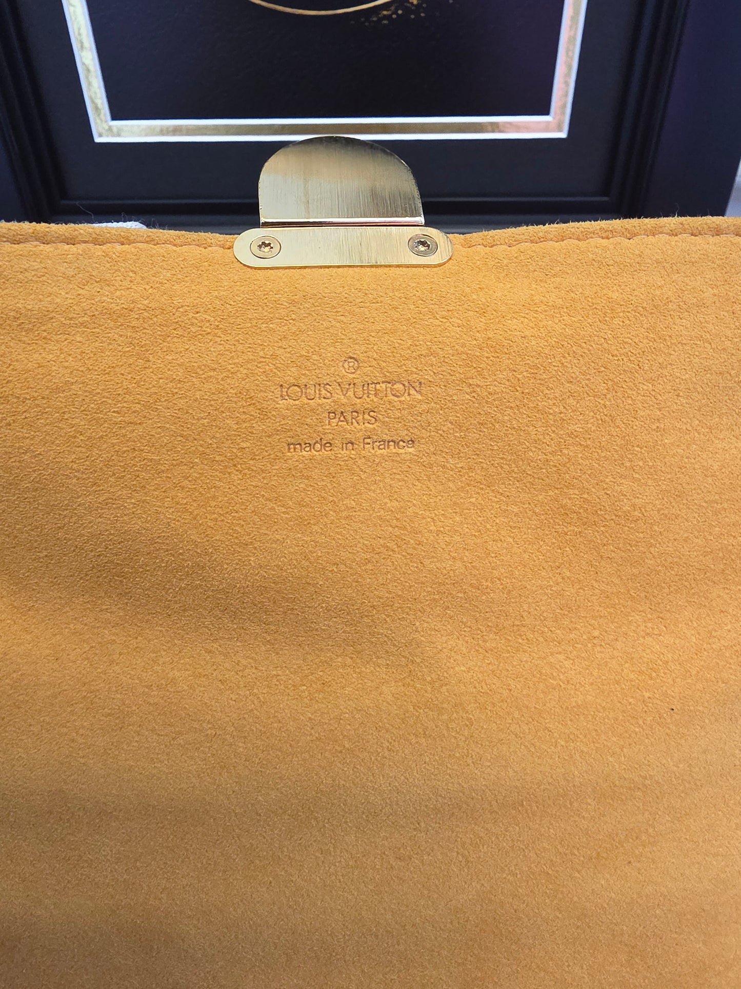 Louis Vuitton Denim Monogram Pochette Clutch | Y2K It-Girl Favorite