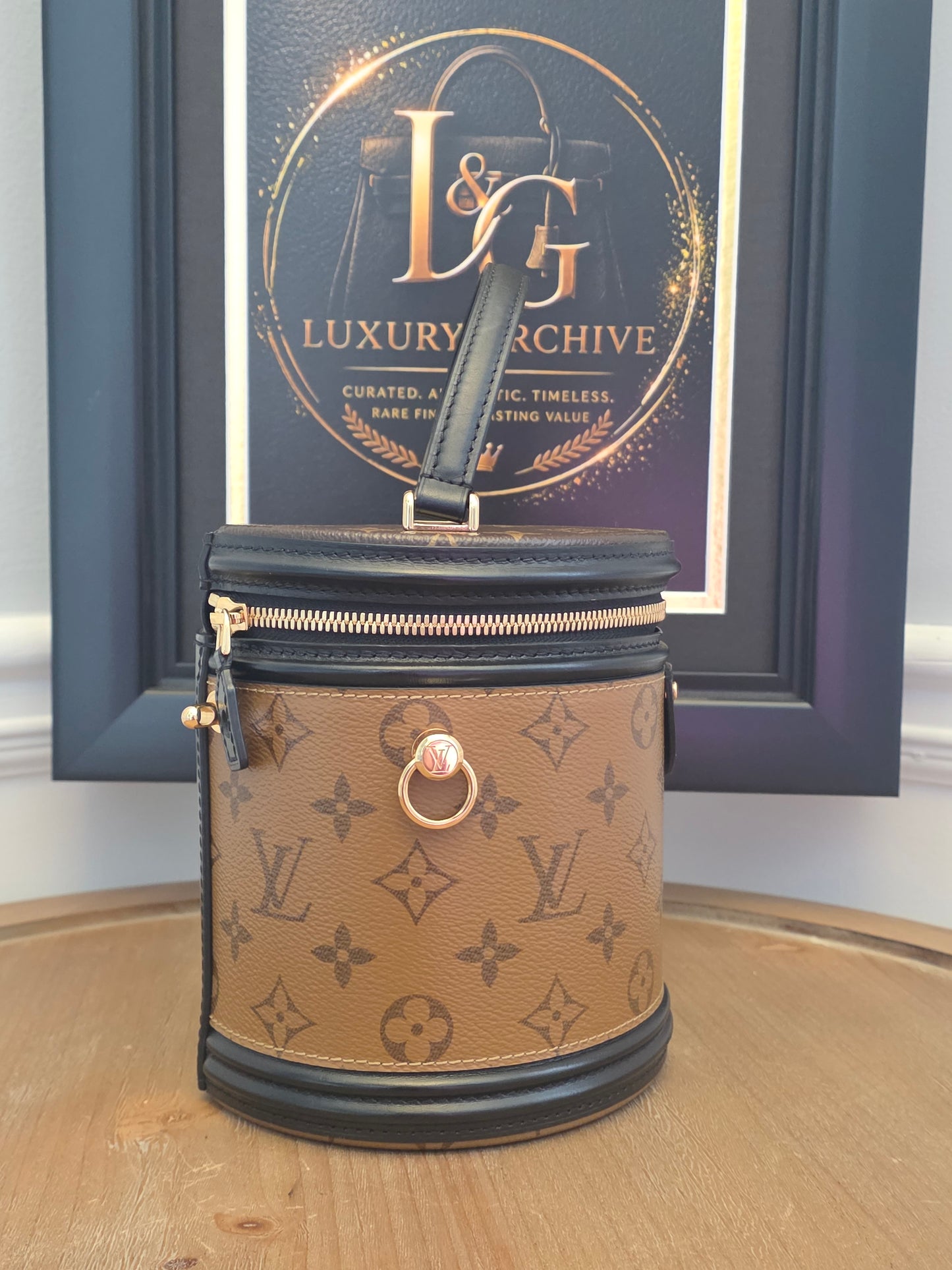 Louis Vuitton Reverse Monogram Cannes Vanity Bag