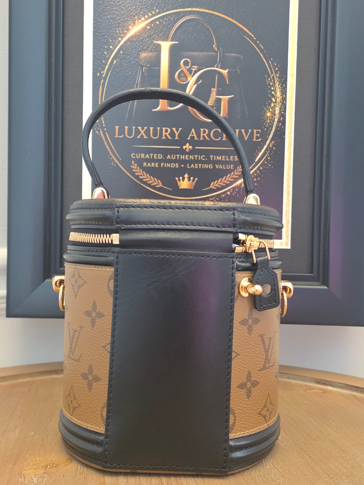 Louis Vuitton Reverse Monogram Cannes Vanity Bag