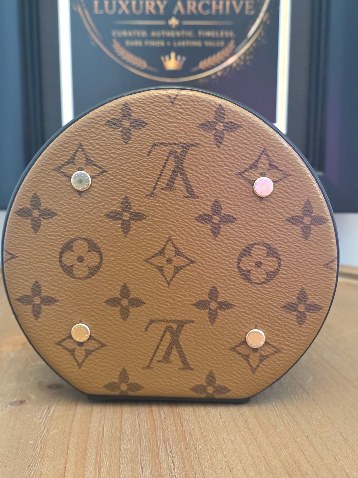 Louis Vuitton Reverse Monogram Cannes Vanity Bag