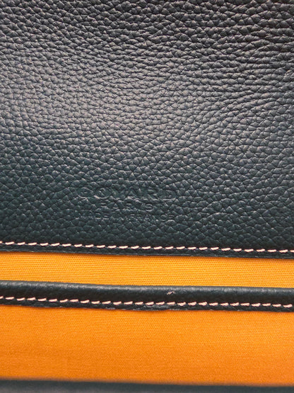 Goyard Belvédère PM Messenger Bag — Green Goyardine Canvas & Leather