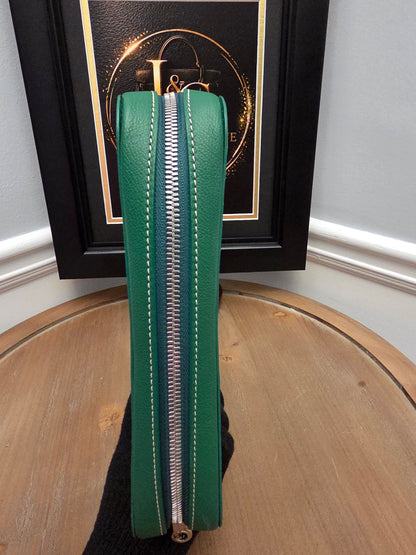 GOYARD GREEN LAPTOP / COMPUTER CASE