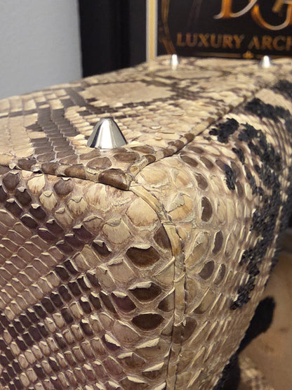 Christian Dior Limited Edition Python Sequin Lady Dior