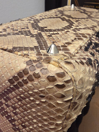 Christian Dior Limited Edition Python Sequin Lady Dior