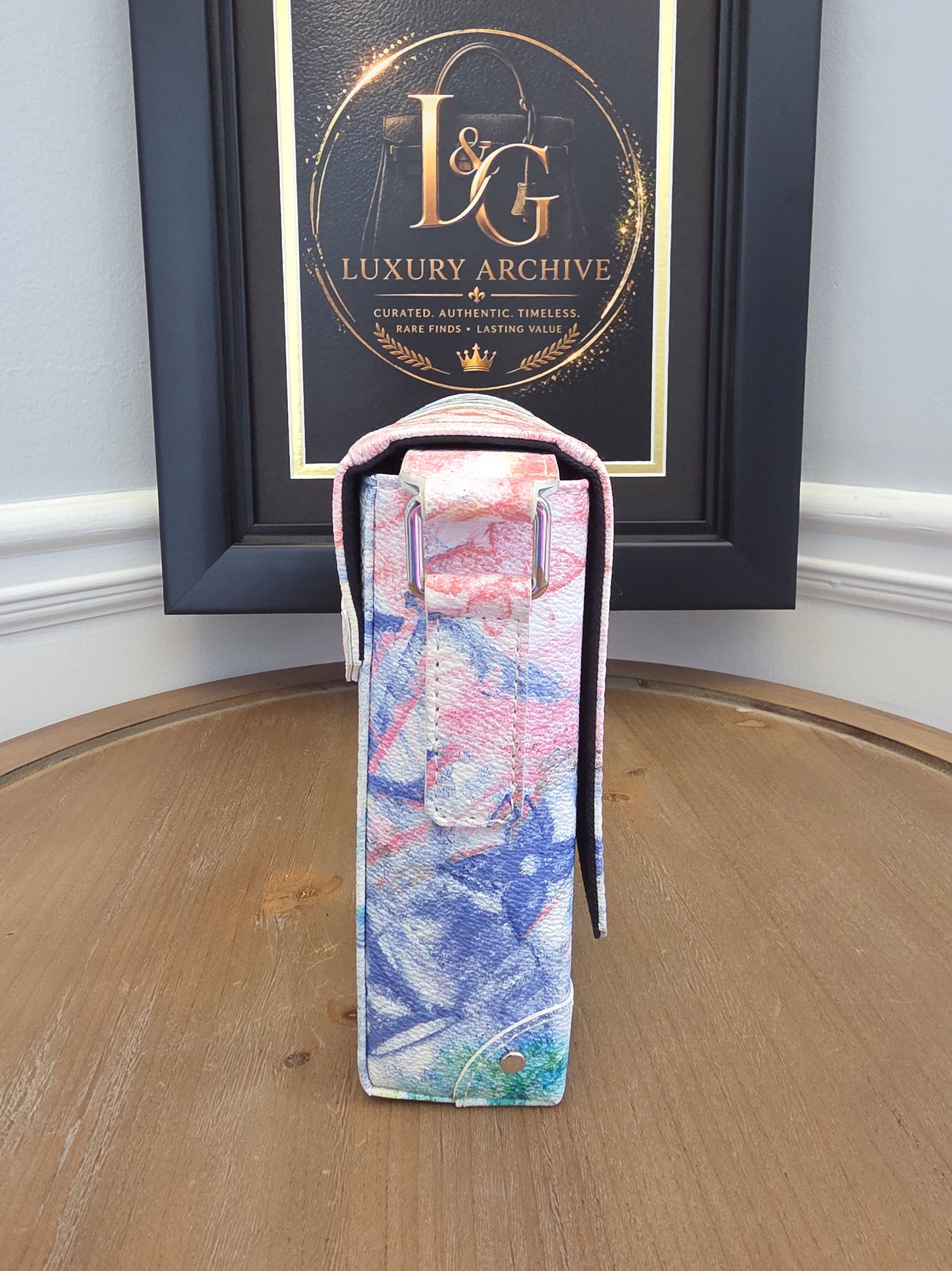 Louis Vuitton x Virgil Abloh Monogram Watercolor Soft Trunk Shoulder Bag
