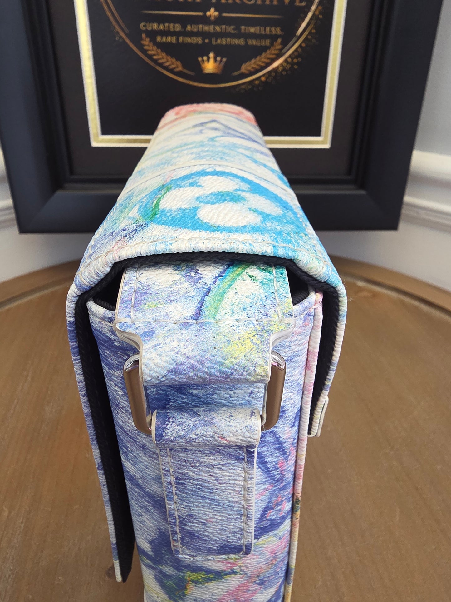 Louis Vuitton x Virgil Abloh Monogram Watercolor Soft Trunk Shoulder Bag