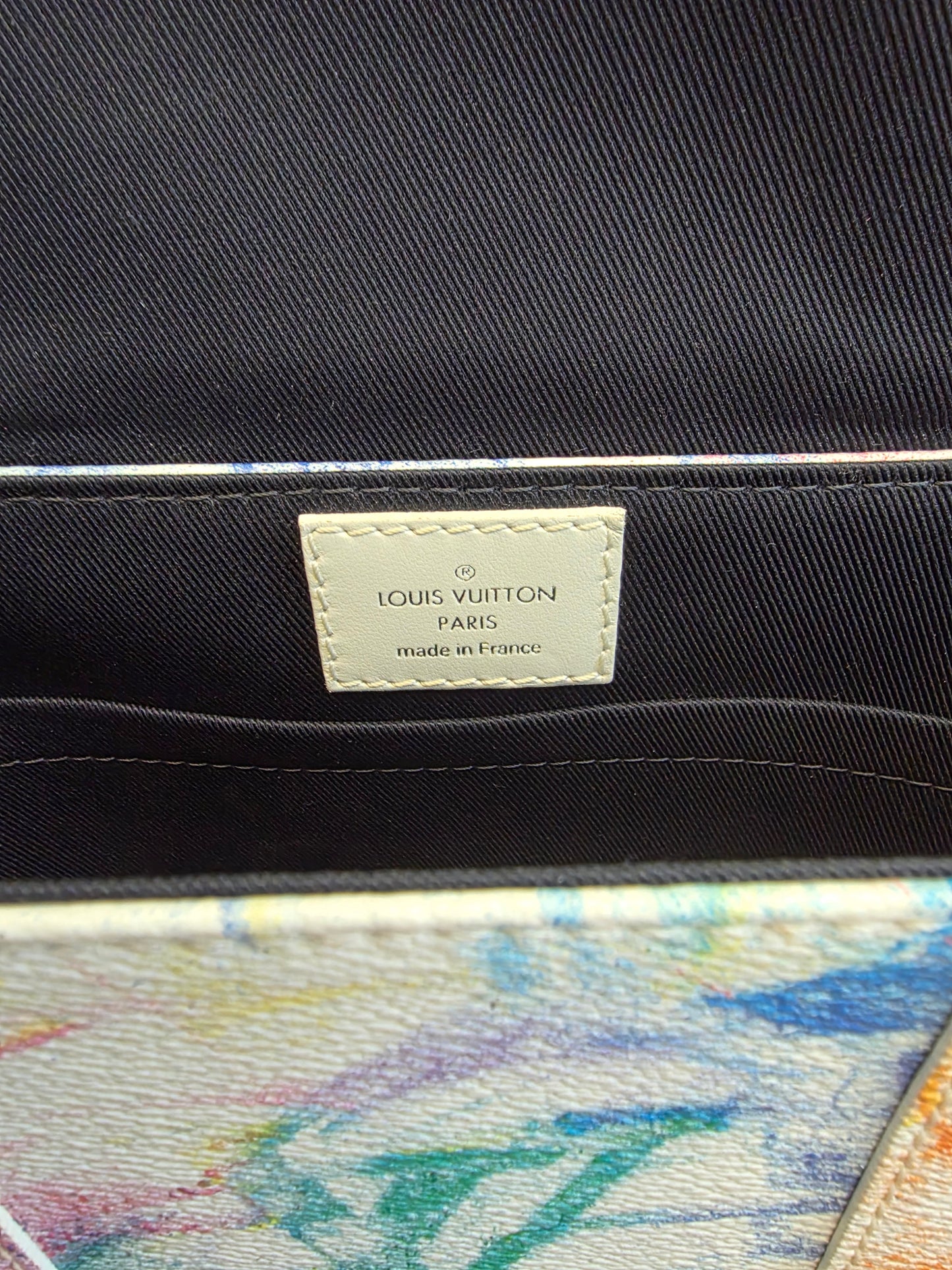 Louis Vuitton x Virgil Abloh Monogram Watercolor Soft Trunk Shoulder Bag