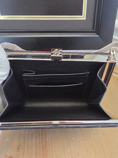 Louis Vuitton Monogram Eclipse Petite Malle Clutch Crossbody Bag