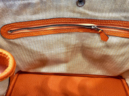 Hermès Garden Party 36 in Orange Negonda — Quiet Luxury Icon
